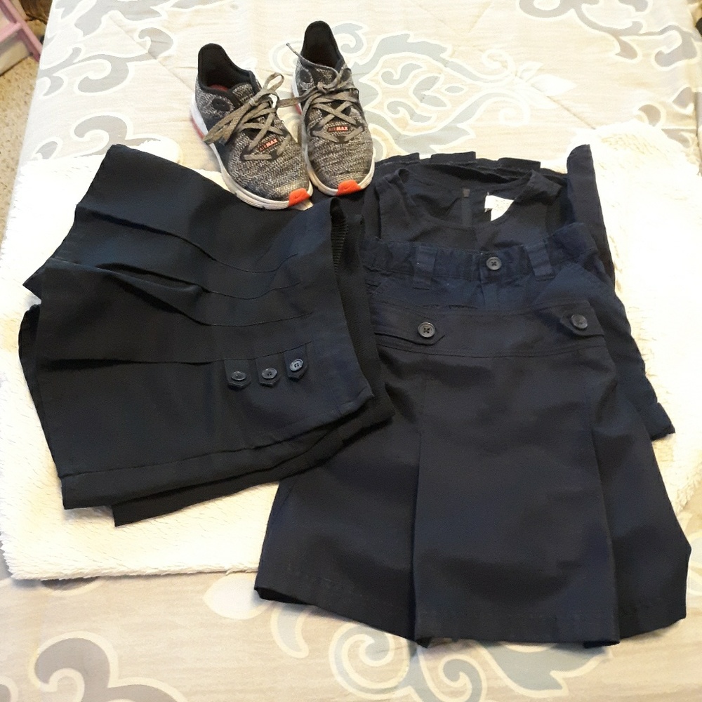5 pieces little girls uniforms